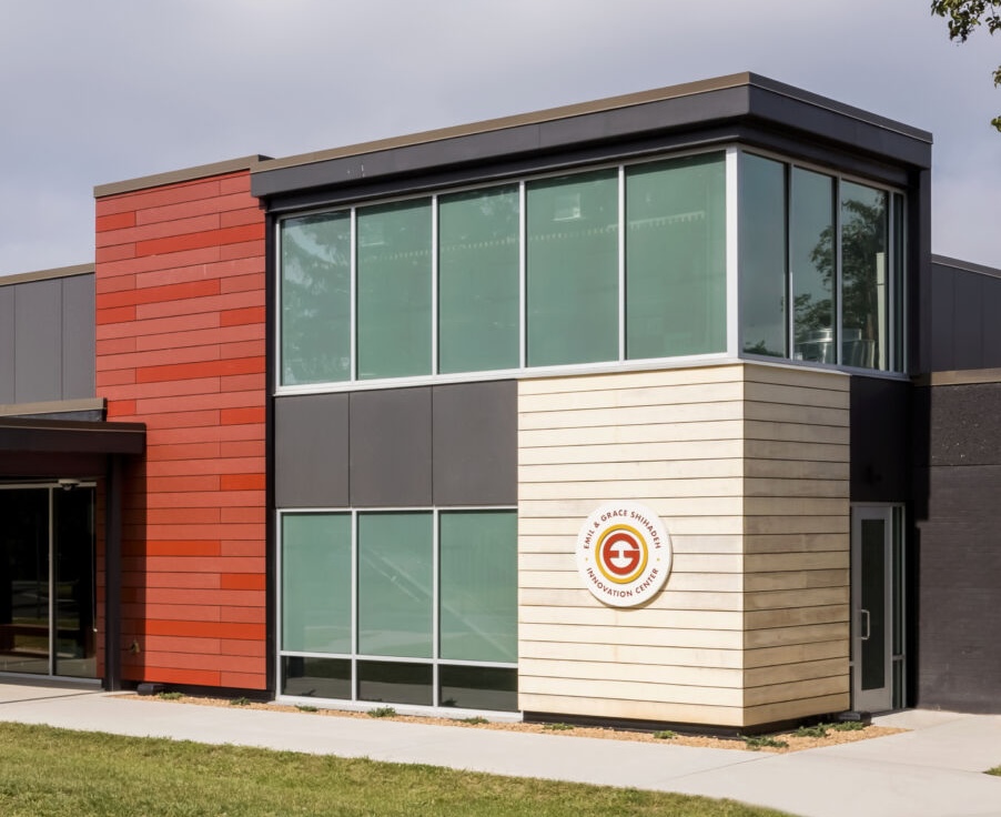 ECO Cladding Emil & Grace Shihadeh Innovation Center 2025 RAiNA Award Recipient Award
