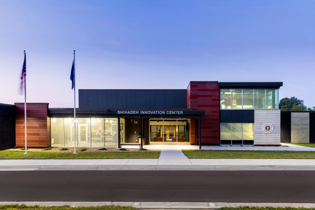 ECO Cladding Emil & Grace Shihadeh Innovation Center 2025 RAiNA Award Recipient Award