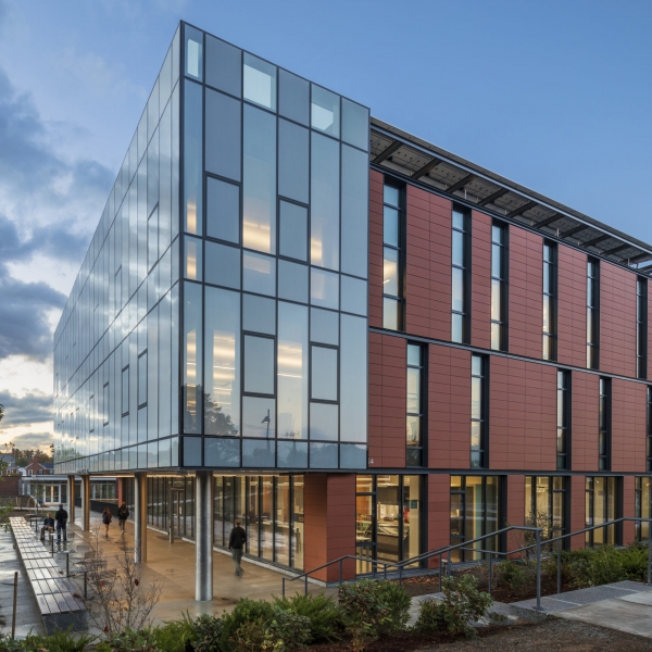 Anonymous Hall ECO Cladding Subframing Systems for Terracotta Cladding