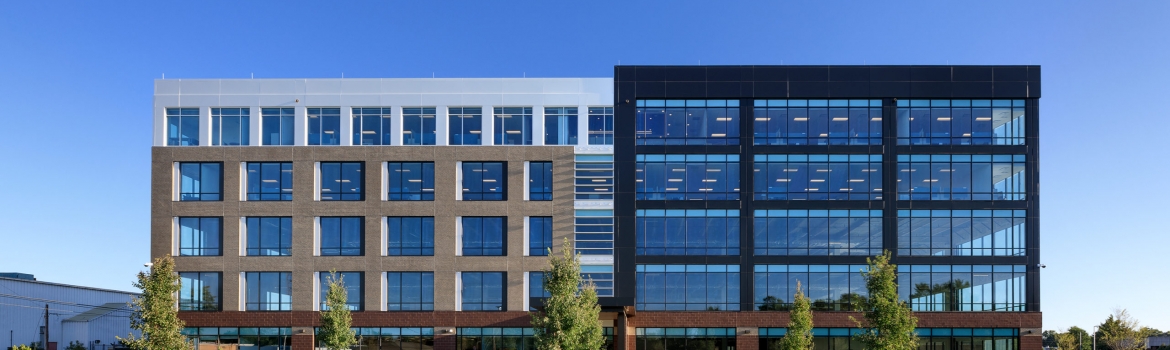 ECO Cladding Rainscreen Support Systems for ACM Panels for Corporate Office Building Applications