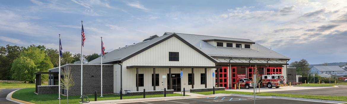 ECO Cladding Lucketts Fire & Rescue Station - Lucketts, VA