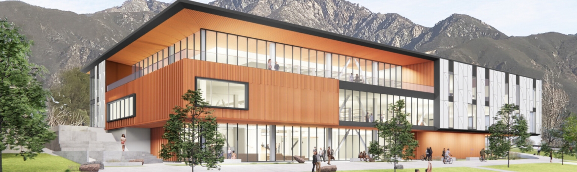 Chaffey College ECO Cladding Subframing System with Rainscreen TAKTL UHPC Panels