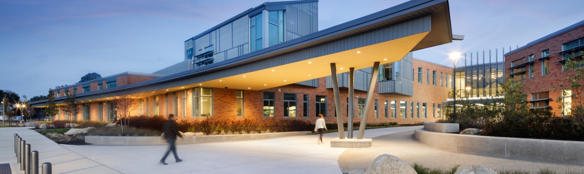 Sigma Wall Brackets Support ACM and UHPC Panels for Maria Weston Chapman Middle School
