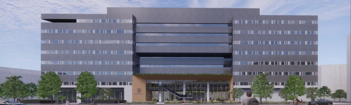 Georgetown University ECO Cladding with Fundermax HPL Rainscreen Panels