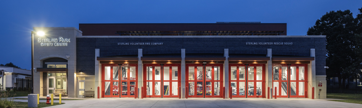 ECO Cladding Attachment Systems for HPL Panels Sterling Park Safety Center - Sterling, VA