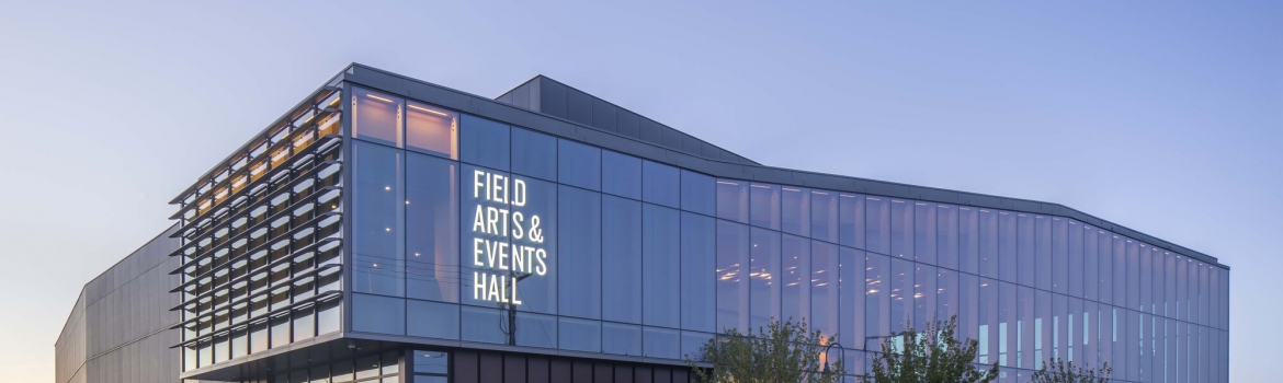 ECO Cladding Rainscreen Support Systems for UHPC Panels Port Angeles Field Arts & Events Hall