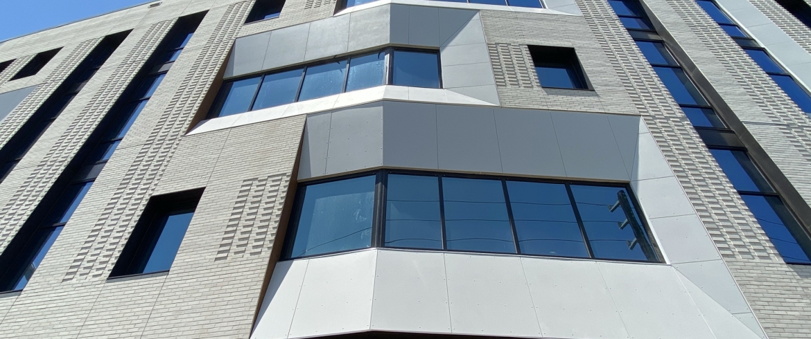 UT Health Behavioral Sciences Center Swisspearl ECO Cladding Rainscreen Subframing System