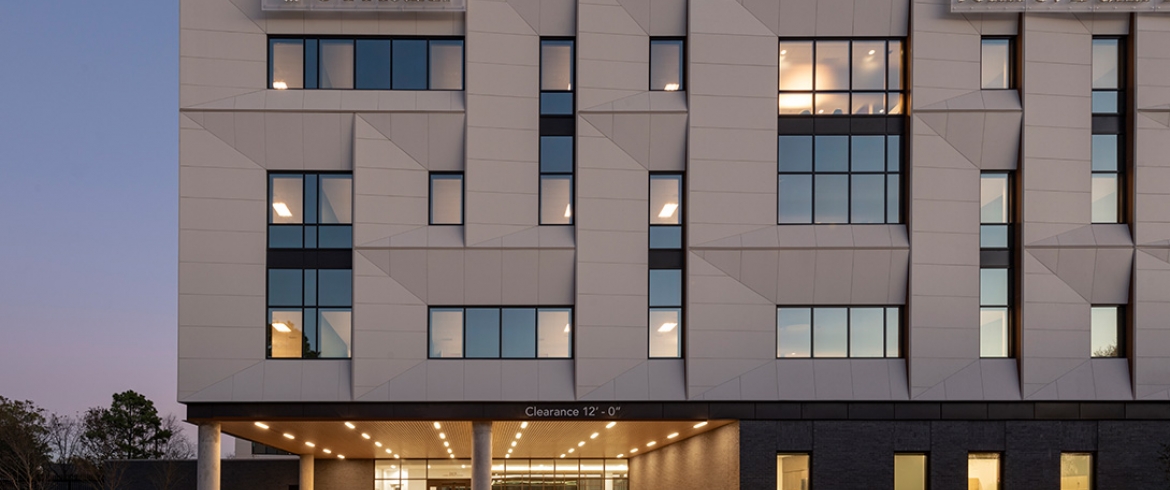 UT Health Sciences ECO Cladding Systems for Fiber Cement Panels