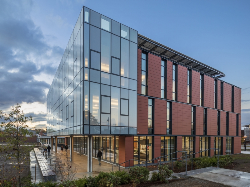 Anonymous Hall ECO Cladding Subframing Systems for Terracotta Cladding