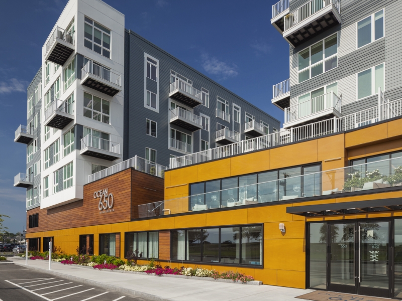 ECO Cladding Waterfront Square Revere MA Alpha VZ.10 and Vci.40 Systems