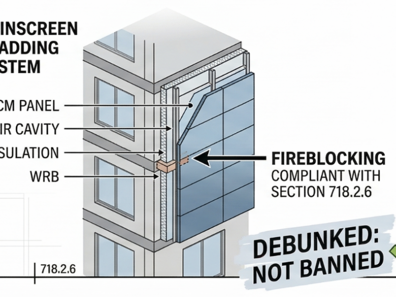 MCM Rainscreen Systems Are Not Banned in NYC
