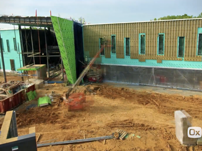 ECO Cladding Alpha Wall Brackets - Fairfield County Library Installation Time-lapse
