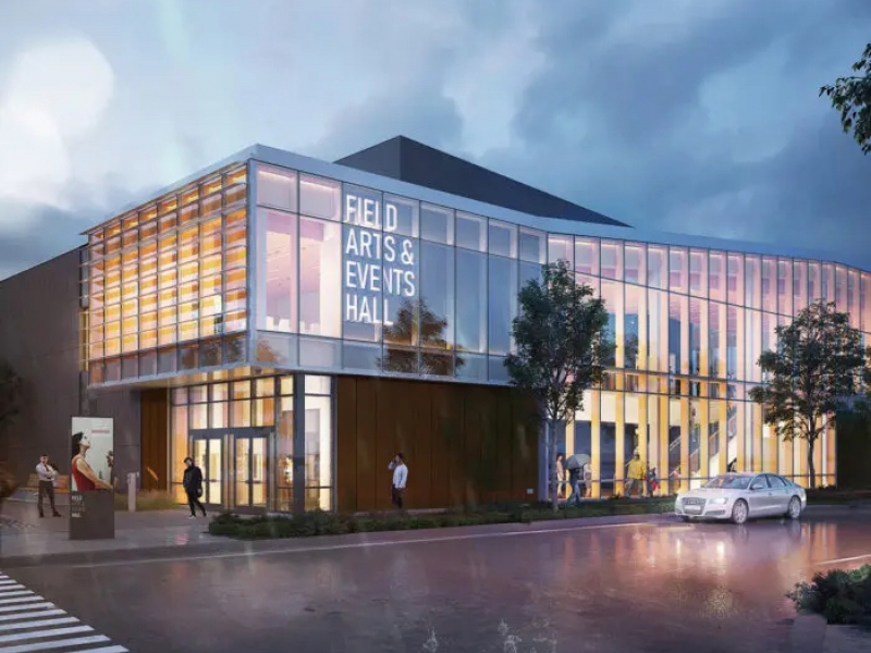 ECO Cladding New Port Angeles Field Arts & Events Hall