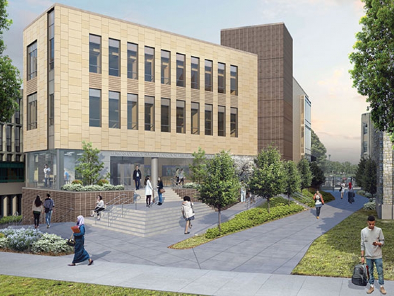 UHPC Facade for Lehman College Nursing Education, Research, and Practice Center