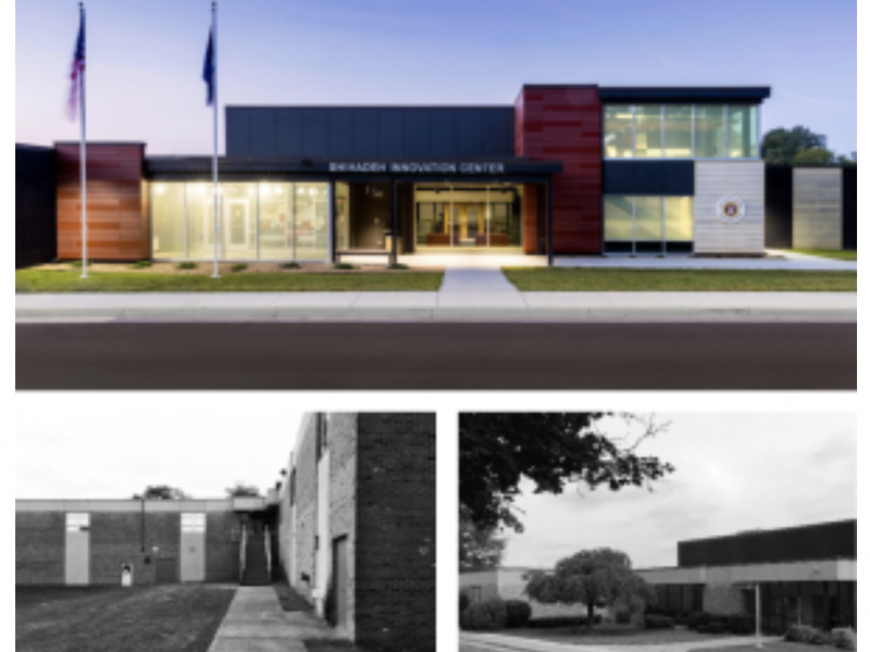 2025 RAiNA Retrofit Winner - Emil & Grace Shihadeh Innovation Center Winchester VA Swisspearl