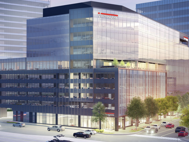 ECO Cladding Alpha ECI slab-to-slab C.I System Vectra Bank Corporate Center Denver, Colorado