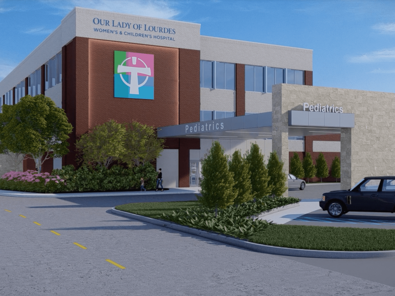 ECO Cladding Our Lady of Lourdes Women’s & Children’s Hospital - Lafayette, LA