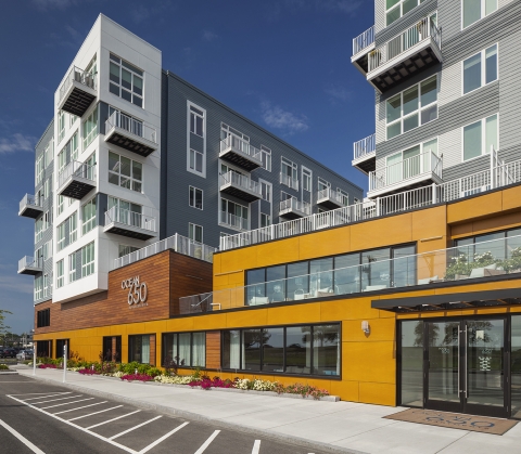 ECO Cladding Waterfront Square Revere MA Alpha VZ.10 and Vci.40 Systems