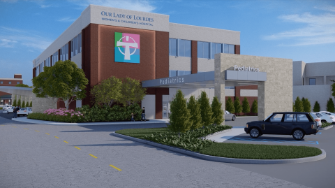ECO Cladding Our Lady of Lourdes Women’s & Children’s Hospital - Lafayette, LA