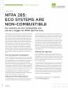 ECO Tech Note: NFPA 285 - ECO Systems Are Non-combustible