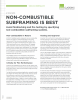 ECO Tech Note: Non-combustible Subframing is Best